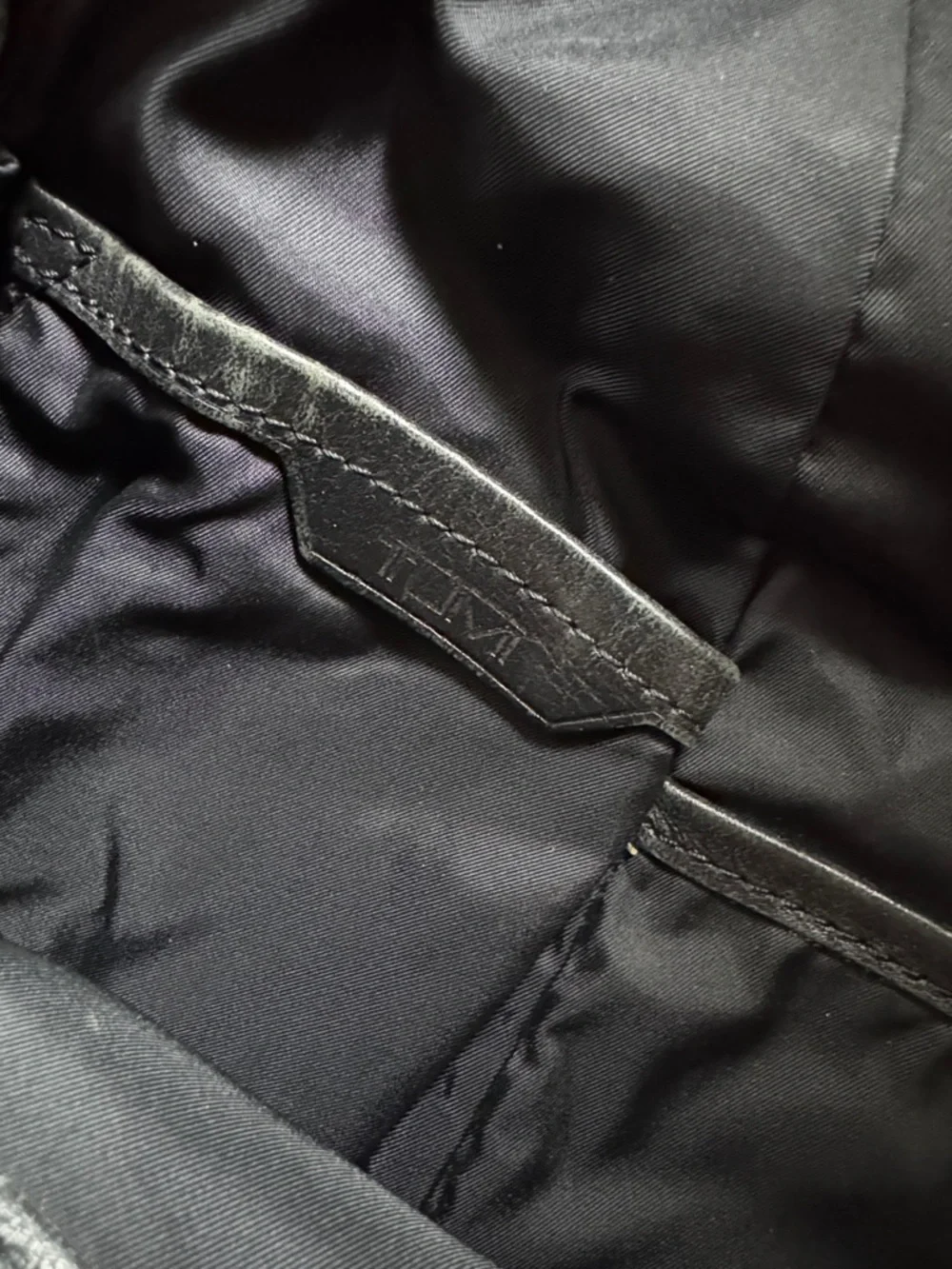 Tumi Alpha Bravo Knox backpack navy blue w flaw